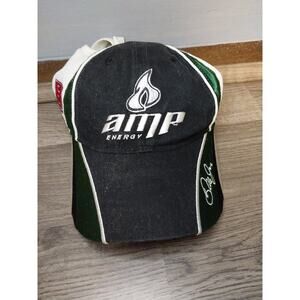 Dale Earnhardt Jr 88 Hat Pit Cap, Mt Dew Amp Energy, National Guard NASCAR Black